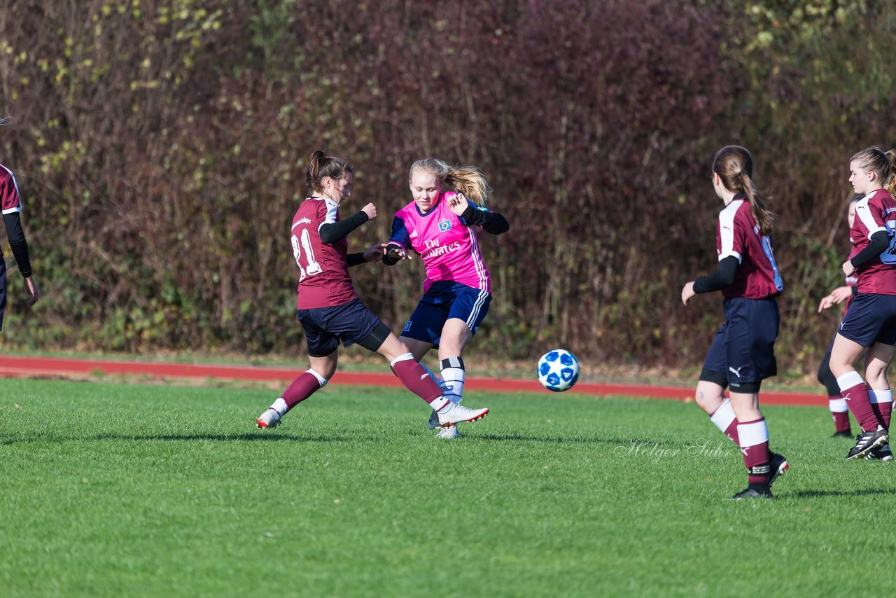 Bild 292 - B-Juniorinnen Halstenbek-Rellingen - Hamburger SV 2 : Ergebnis: 3:8